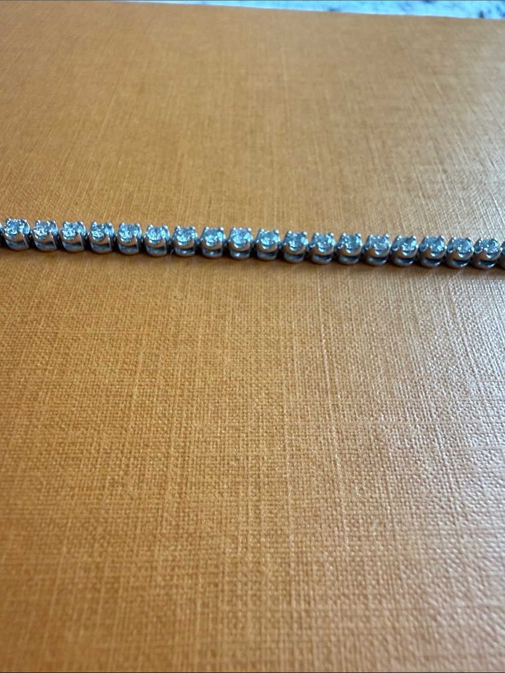 Silver Tennis Bracelet - Classic Sparkle - Picture 8 of 13